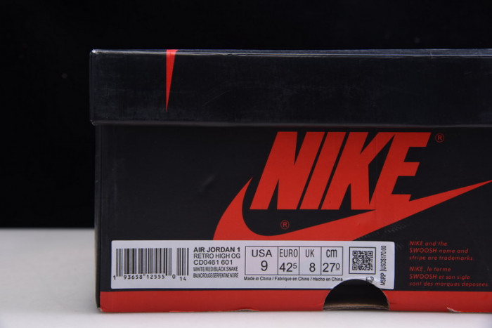 Air Jordan 1 Retro High Satin Snake Chicago CD0461-601
