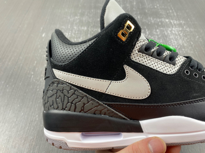 Air Jordan 3 Retro Tinker Black Cement Gold CK4348-007