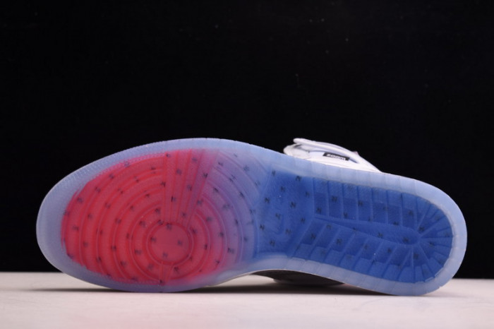 Air Jordan 1 Retro High Zoom White Racer Blue CK6637-104