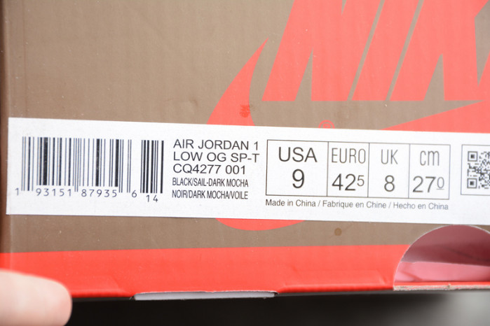 Air Jordan 1 Retro Low OG SP Travis Scott CQ4277-001