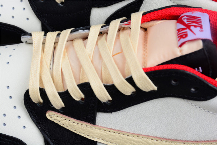 TRAVIS SCOTT X FRAGMENT AIR JORDAN 1 LOW OG SP BLACK/WHITE-GYM RED CQ4278-088