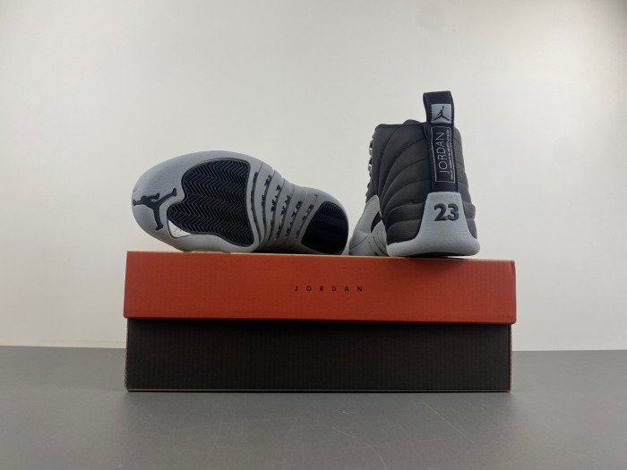 Air Jordan 12 Black Wolf Grey CT8013-010