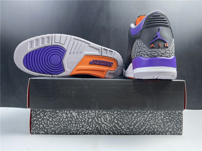 Air Jordan 3 Retro Black Court Purple CT8532-050