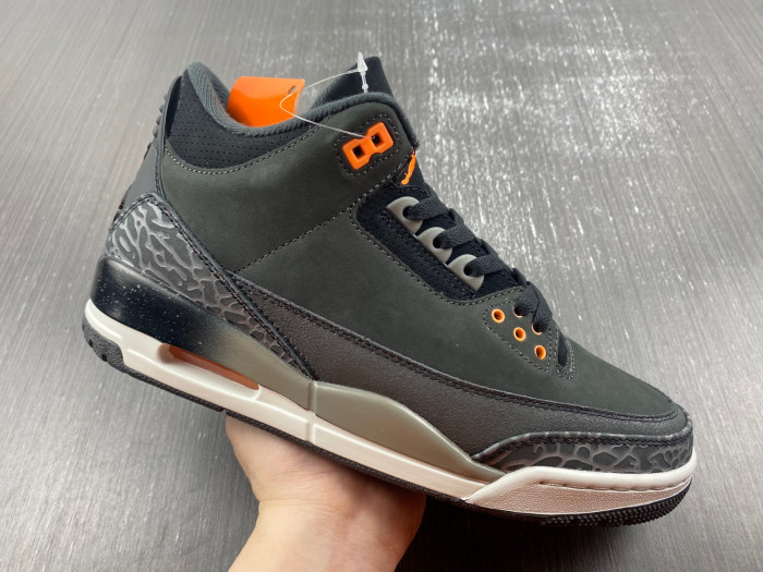 Air Jordan 3 Grey Orange CT8532-060