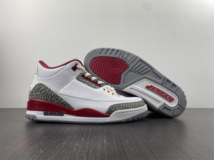 Air Jordan 3 Retro Cardinal Red CT8532-126