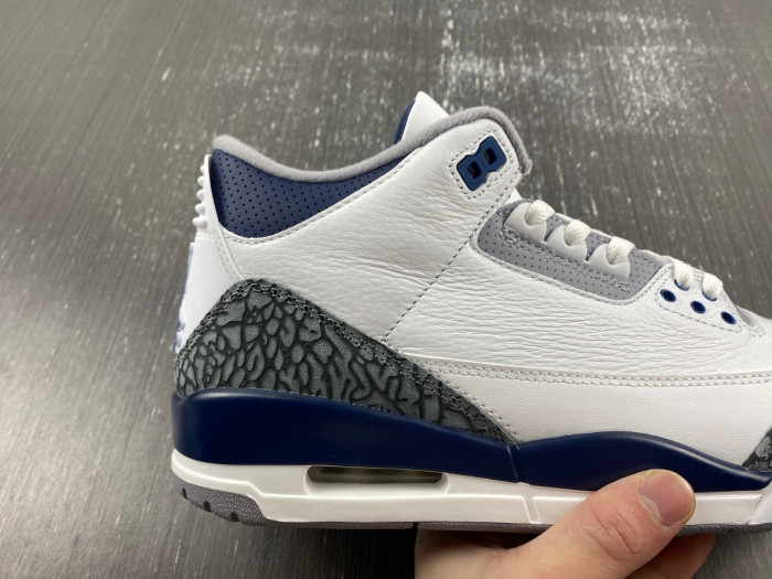 Air Jordan 3 “White/Navy” CT8532-140