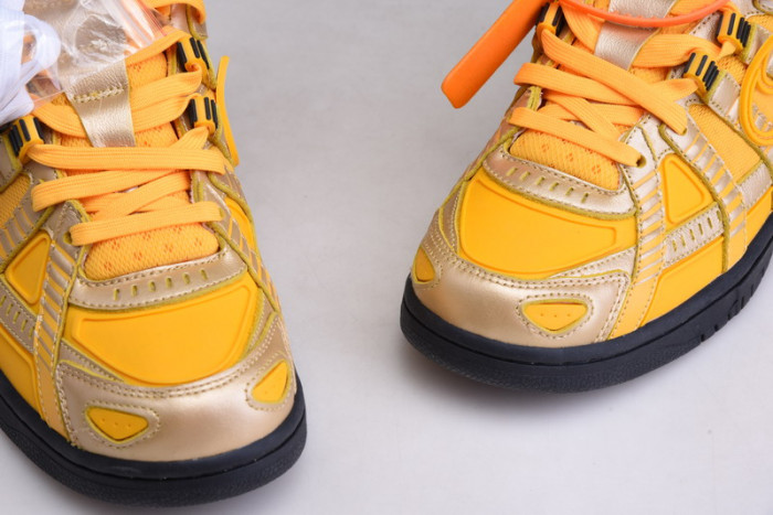 OF x Nike Air Rubber Dunk “University Gold” CU6015-700