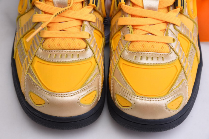 OF x Nike Air Rubber Dunk “University Gold” CU6015-700