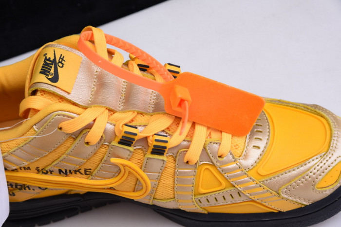 OF x Nike Air Rubber Dunk “University Gold” CU6015-700