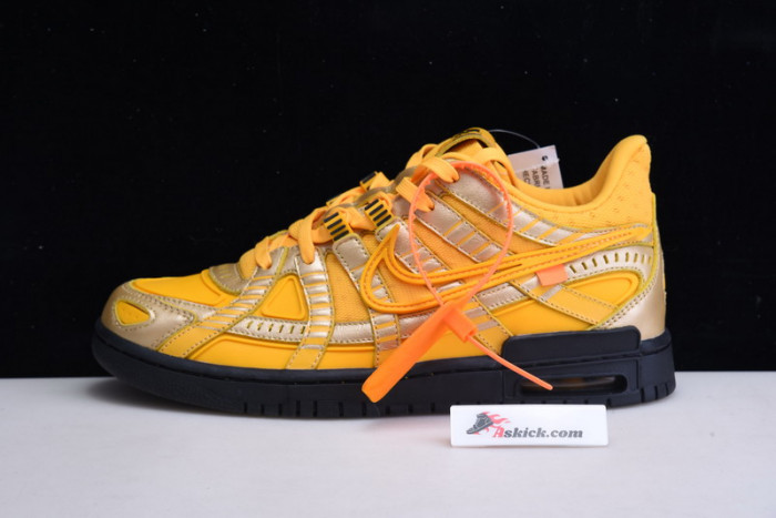 OF x Nike Air Rubber Dunk “University Gold” CU6015-700