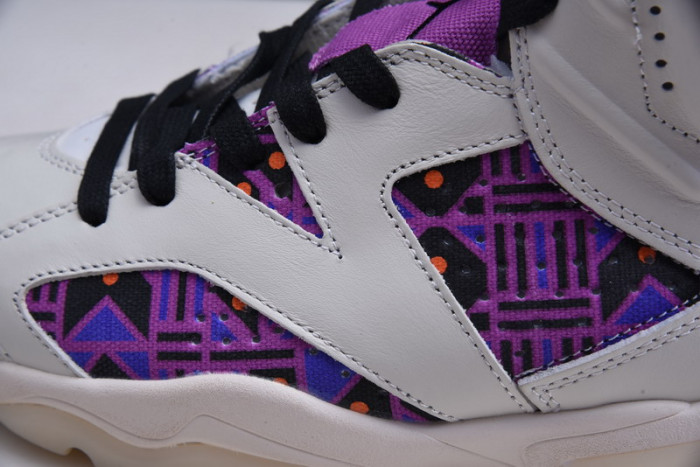 Air Jordan 6 Retro Quai54 Sail Black (2020) CZ4152-101