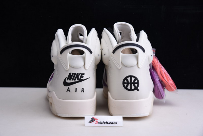 Air Jordan 6 Retro Quai54 Sail Black (2020) CZ4152-101