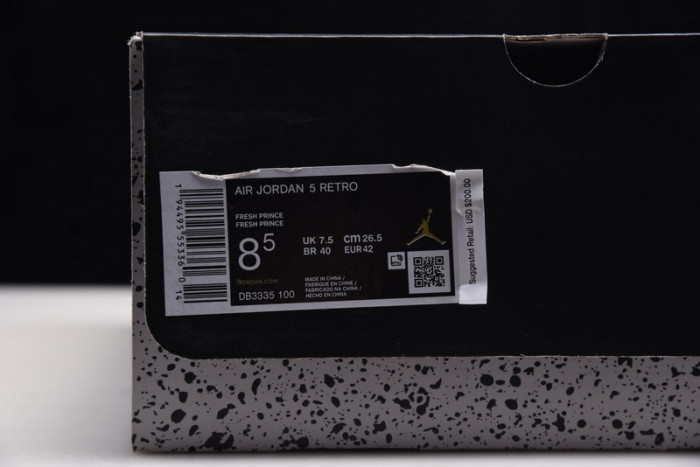 Air Jordan 5 Retro Alternate Bel-Air DB3335-100
