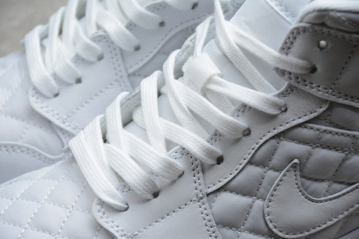 Air Jordan 1 Mid Quilted White (W) DB6078-100