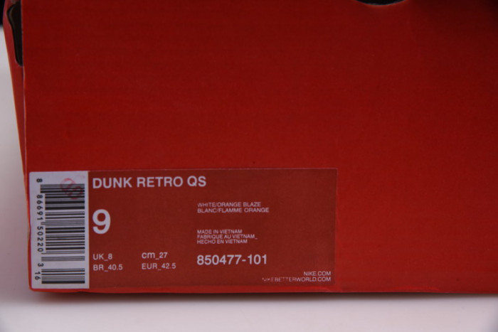 Nike Dunk High Syracuse (2021) DD1399-101