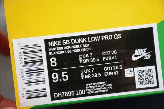 Q32 Parra x NK SB Dunk Low”Multi-Color 2021″ DH7695-100