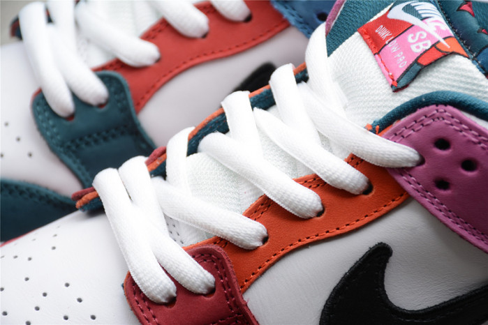 Q32 Parra x NK SB Dunk Low”Multi-Color 2021″ DH7695-100