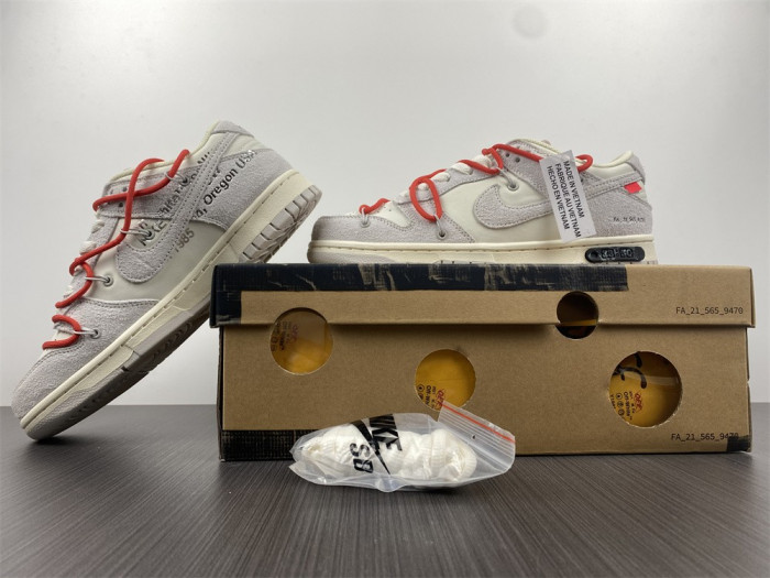 OF X Nike Dunk Low Lot 33 of 50-DJ0950 118