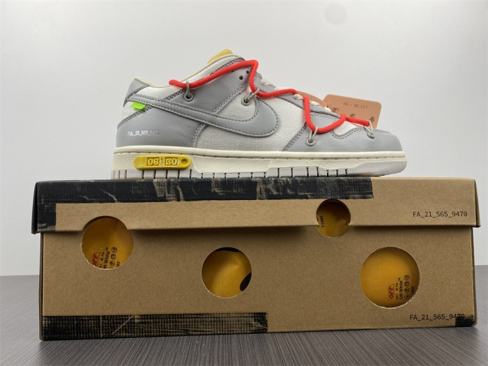 OF X Nike Dunk Low Lot 6 of 50 DM1602-110