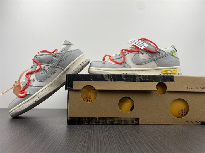 OF X Nike Dunk Low Lot 6 of 50 DM1602-110