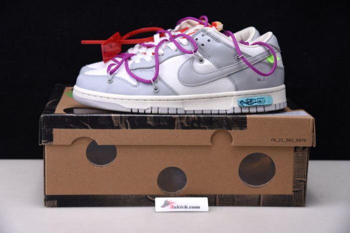 OF X Nike Dunk Low Lot 45 of 50 DM1602-101