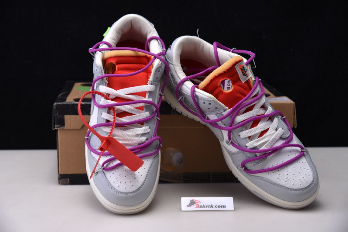 OF X Nike Dunk Low Lot 45 of 50 DM1602-101