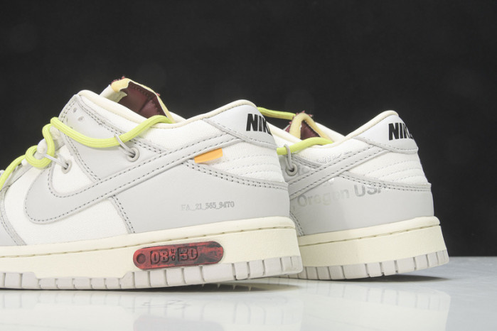 OF X Nike Dunk Low Lot 8 OF 50 DM1602-106