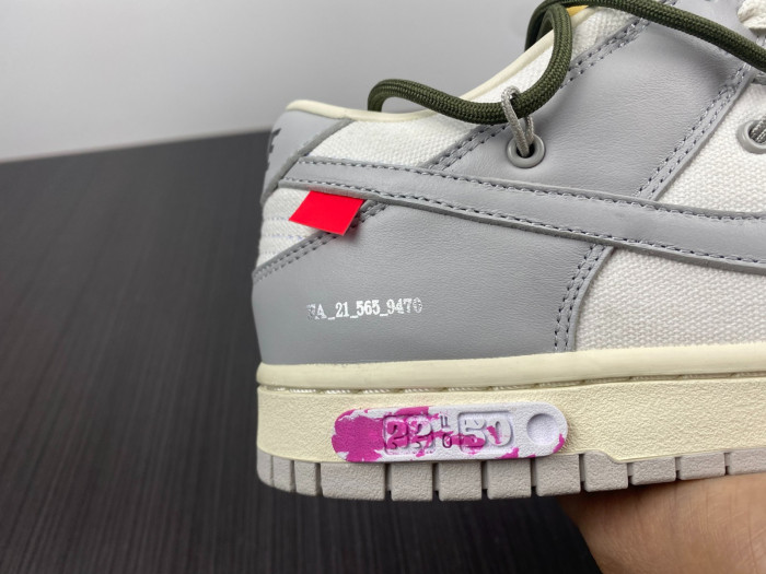 OF X Nike Dunk Low Lot 22 of 50 DM1602-124