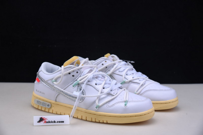 OF X Nike Dunk Low Lot 01 OF 50 DM1602-127