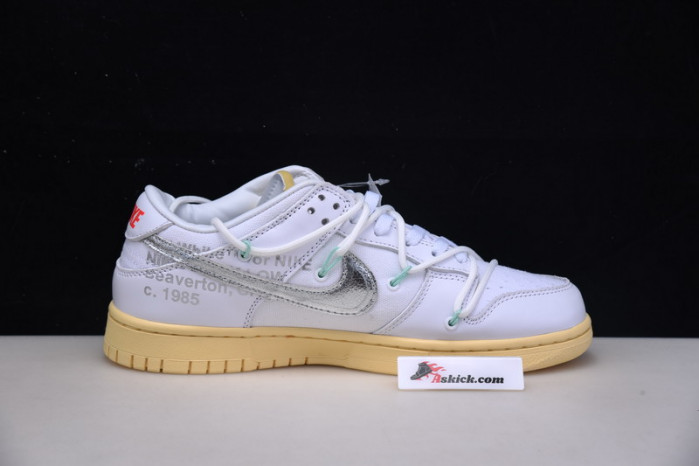 OF X Nike Dunk Low Lot 01 OF 50 DM1602-127