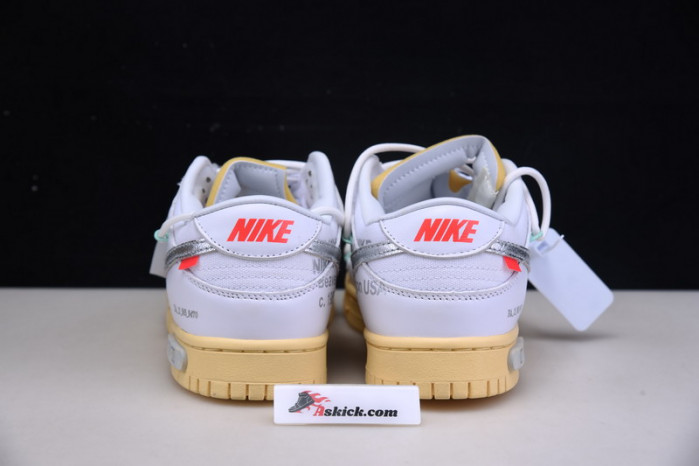 OF X Nike Dunk Low Lot 01 OF 50 DM1602-127