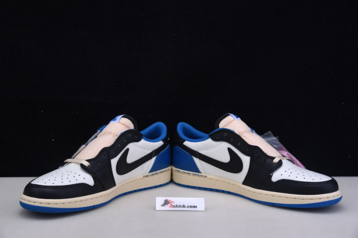 Travis Scott x Fragment x Air Jordan 1 Low OG DM7866-140