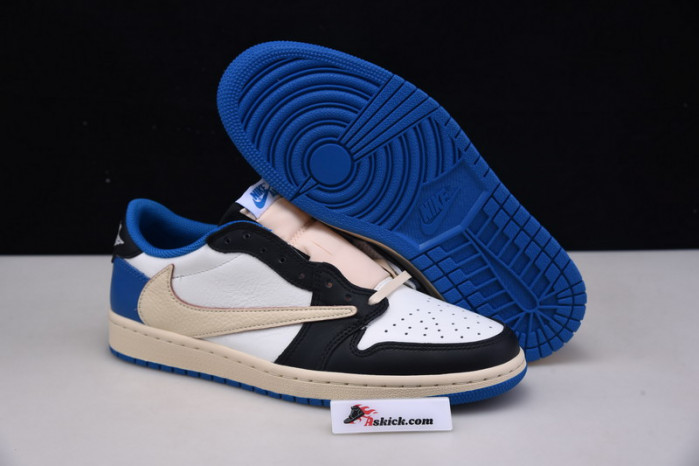 Travis Scott x Fragment x Air Jordan 1 Low OG DM7866-140