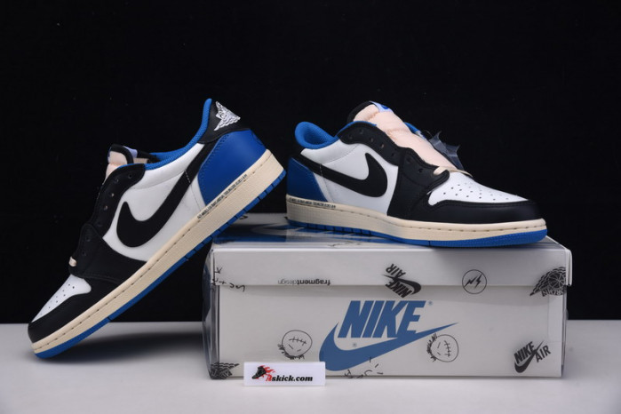 Travis Scott x Fragment x Air Jordan 1 Low OG DM7866-140