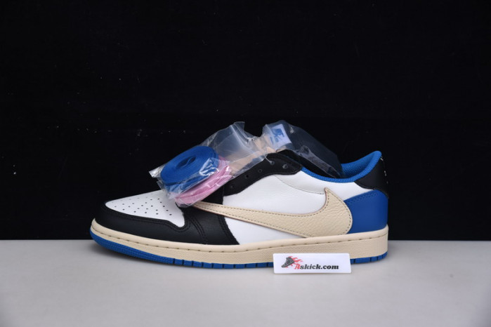 Travis Scott x Fragment x Air Jordan 1 Low OG DM7866-140