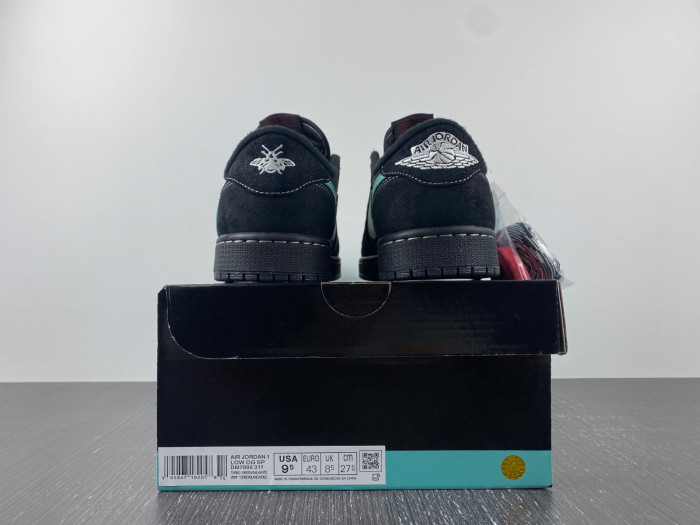 Travis Scott x Air Jordan 1 Low "Tiffany" Customs DM7866-311