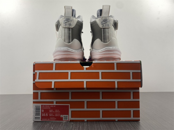 OF X Nike Air Force 1 Mid White DO6290-100