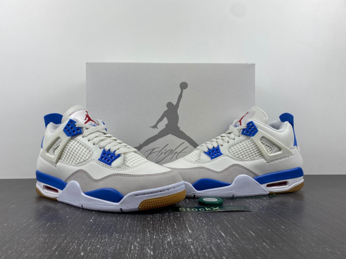 Air Jordan 4 Retro white blue DR5415-104