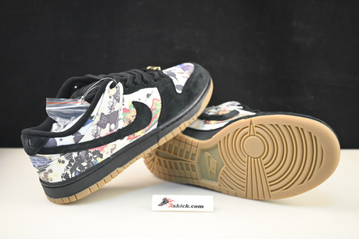 Nike Dunk SB Supreme × Nike Dunk Low “Rammellzee” FD8778-001