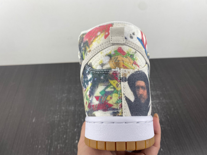 Sup*reme x Nike SB Dunk High “Rammellzee” FD8779-100
