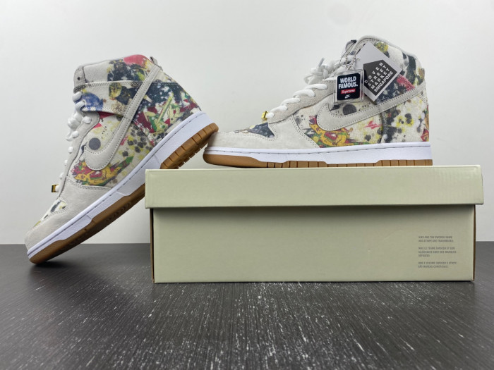 Sup*reme x Nike SB Dunk High “Rammellzee” FD8779-100