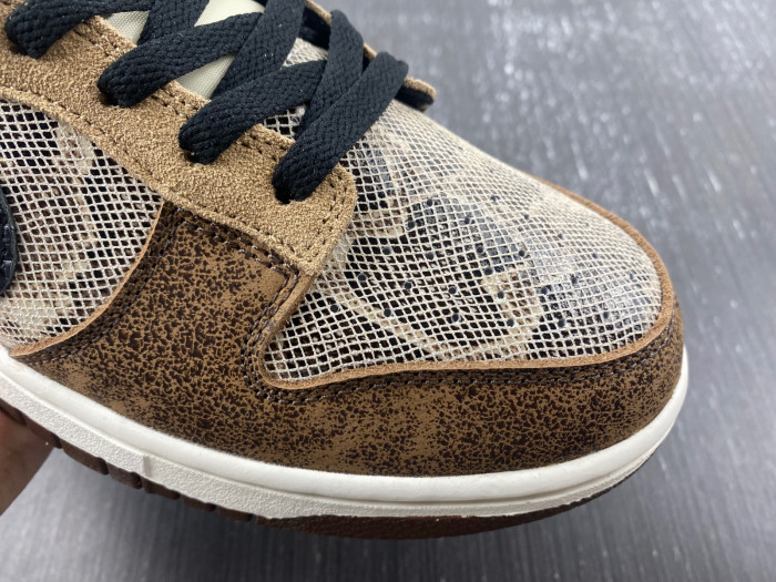 Nike Dunk Low Premium CO.JP Brown Snakeskin  FJ5434-120