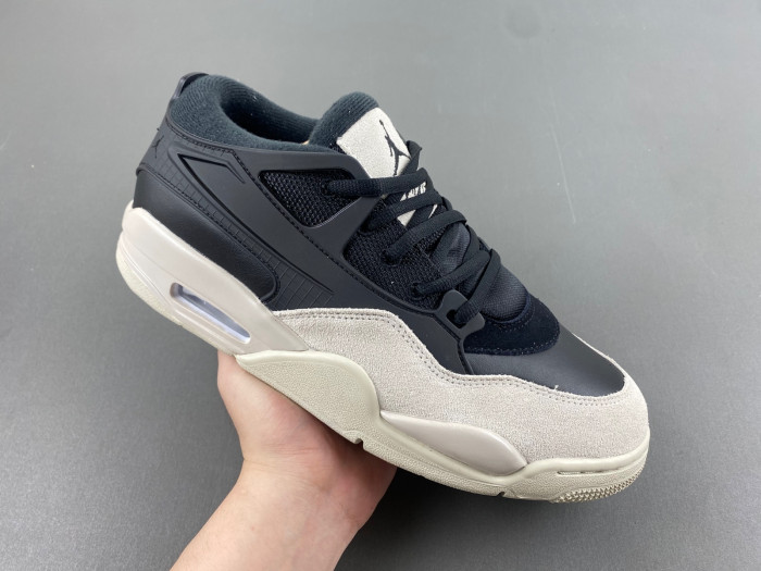 Air Jordan 4 RM “Black/Light Bone” FQ7939-001