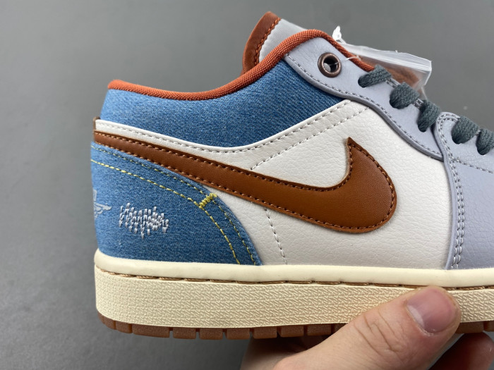 Air Jordan 1 Low Phantom Denim FZ5045-091