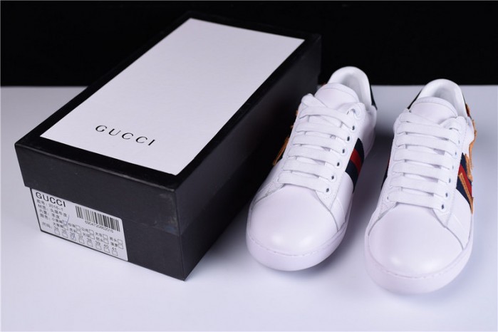 GU ACE EMBROIDERED LOW-TOP SNEAKER WITH LOVED womens 497090 DOPE0 9095