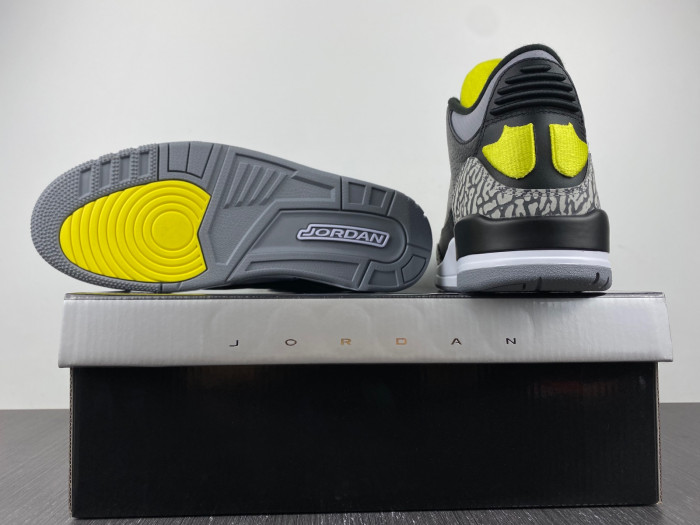 Air Jordan 3 Retro Oregon Ducks Pit Crew Black