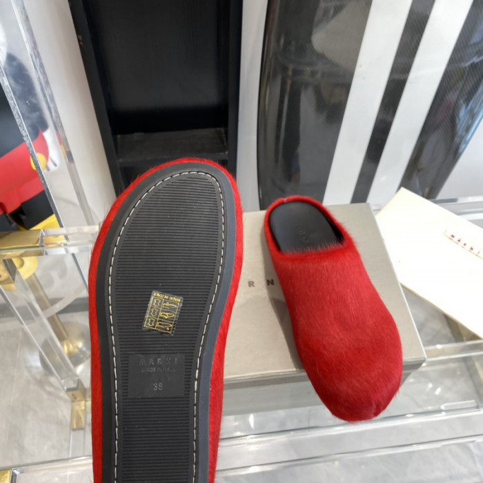 MARNI Fussbett Sabot Loafers