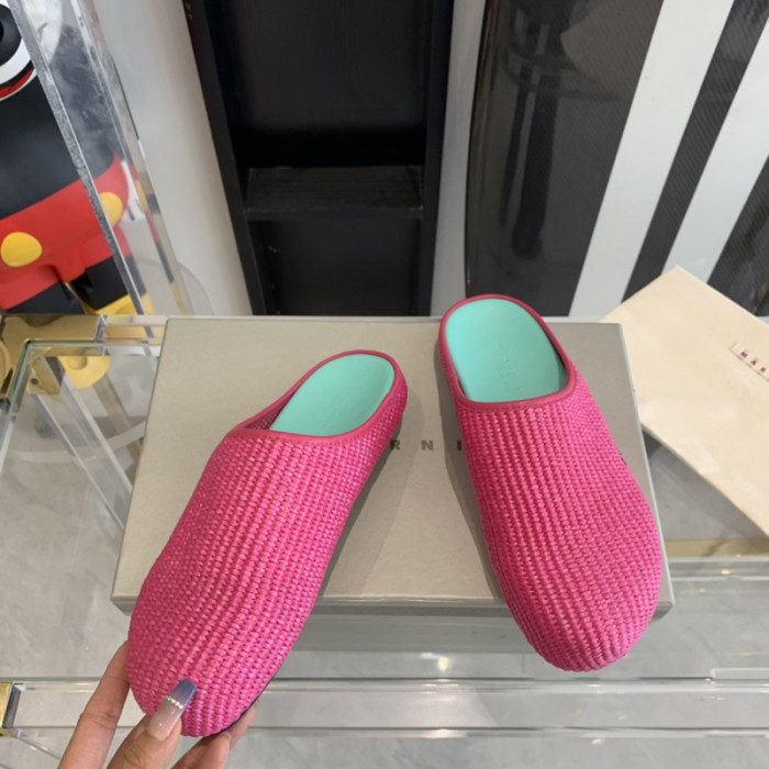 MARNI Fussbett Sabot Loafers