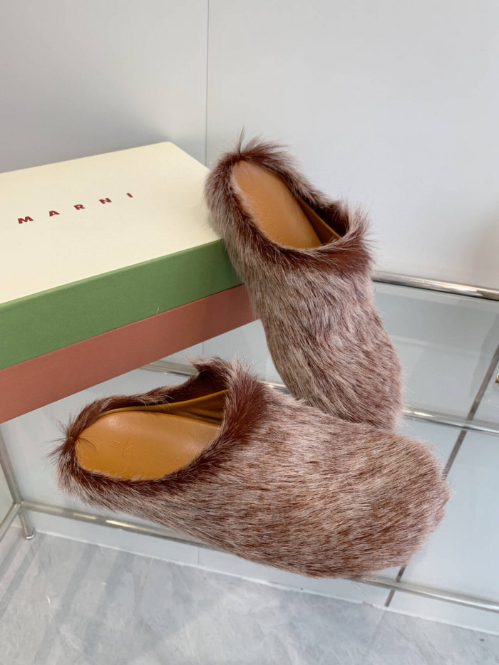 Marni Fussbett Sabot Loafers