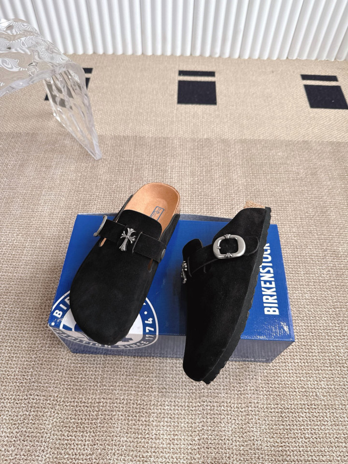 Chrome Hearts Birkenstock Mules